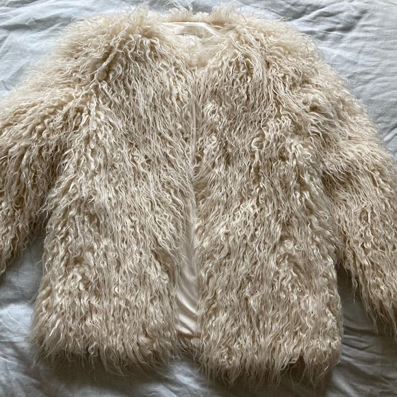 H&M Jackets & Blazers - H&M Fluffy Faux Fur Jacket
